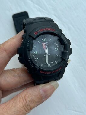 NWT Authentic Casio G Shock Black Rose Gold Watch